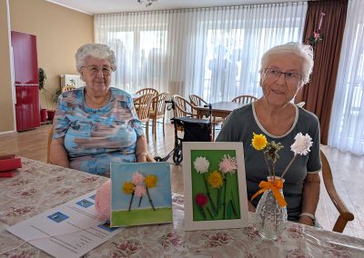 Wollblumen basteln